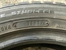 送料無料 165/60R15 4本 DUNLOP 冬タイヤ中古 バリ山 格安 ハスラーフレアーソリオキャストデリカD2 札幌市白石区 H1082F_画像7