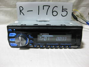 R-1765　Carrozzeria　カロッツェリア　DEH-4100　MP3　ipod　フロント USB AUX　1Dサイズ　CDデッキ　補償付