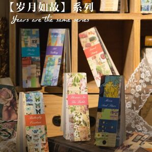 ★新品 可愛い 手帳素材 ジャンクジャーナル junk journal お花 フラワー コラージュ シール★の画像4
