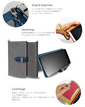 ソニー Xperia XZ2 Premium ケース SO-04K SOV38 (ブラック)手帳型 携帯カバー simフリー スマホ シンプル 可愛い 折りたたみ 93_画像5