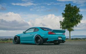  Silvia S15 RB-STYLE rear over fender +80mm FRP