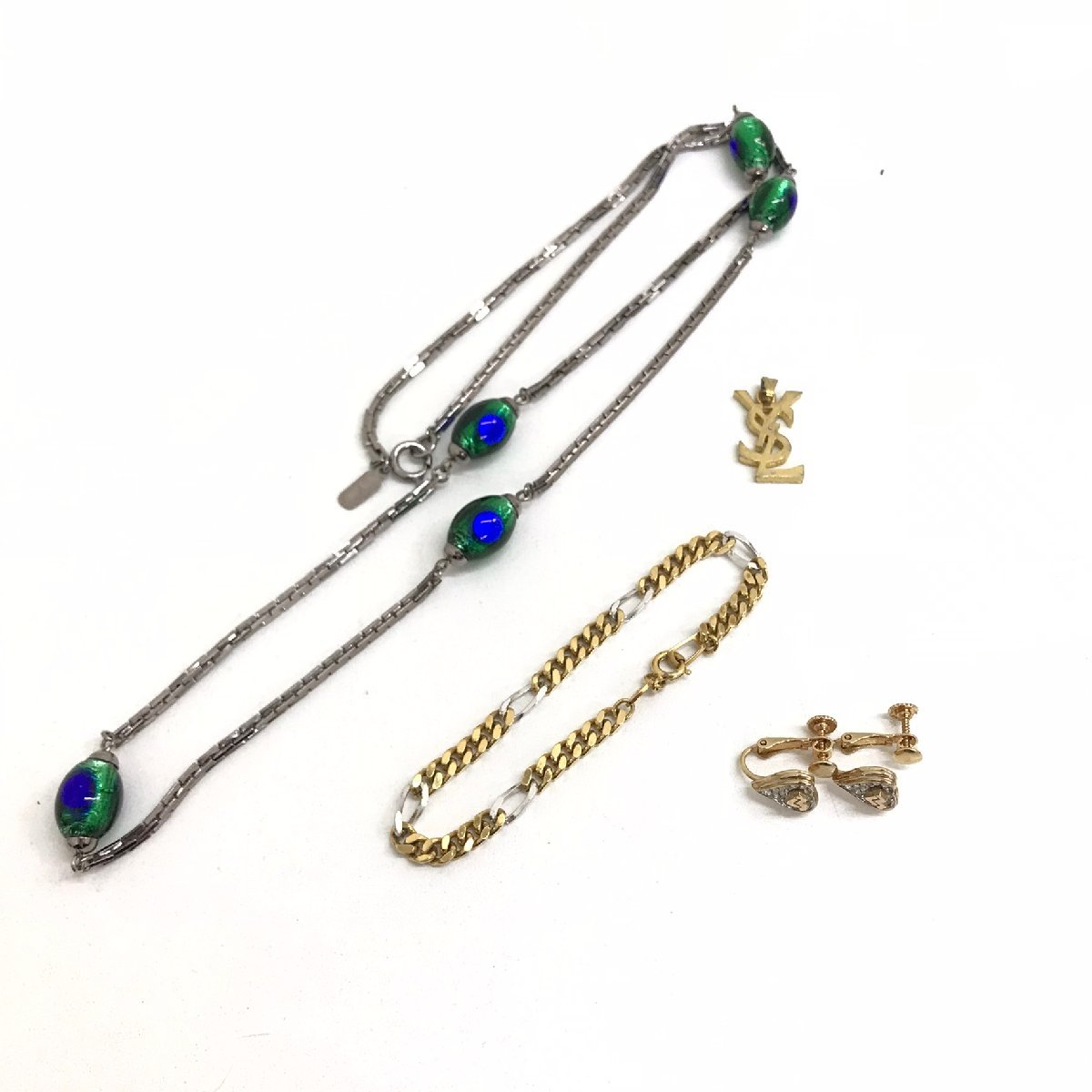 ヤフオク! -yves saint laurent イヤリングの中古品・新品・未使用品一覧