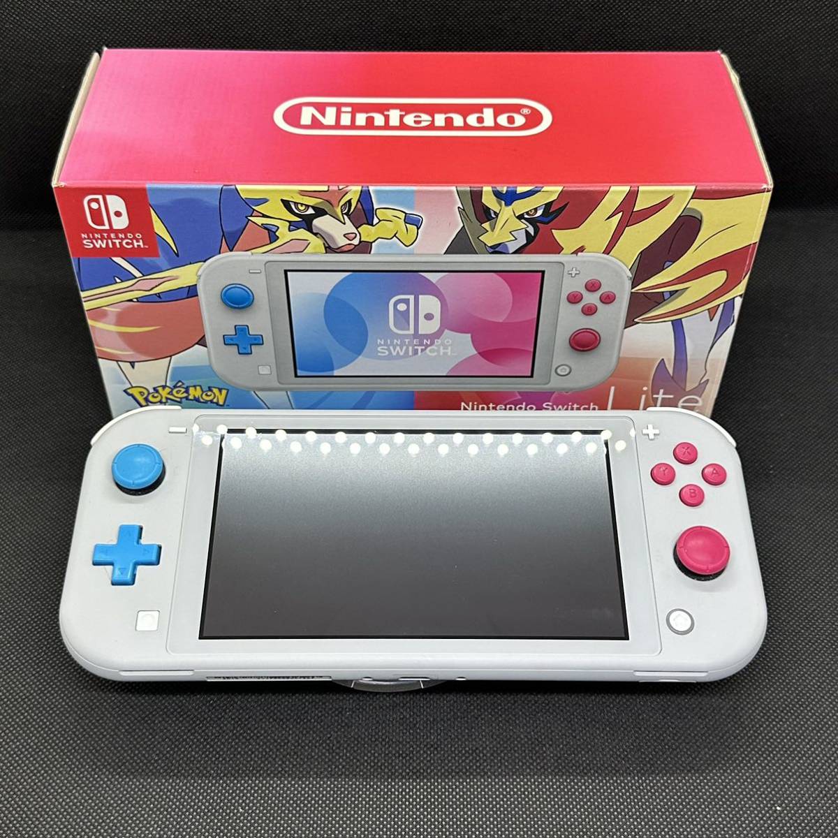 【ほぼ未使用品】Nintendo Switch Lite ザシアン・ザマゼンタ 家庭用ゲーム本体 お取り寄せスイーツ