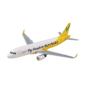 ▼ F-toys 日本のエアライン4 【 #4 Peach 特別塗装機 A320 ceo 1/300 】 □数量4 エアバス ぼくは航空管制官 エフトイズ