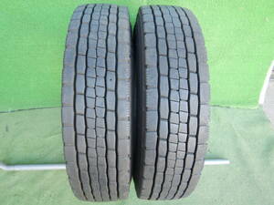 ★DUNLOP SP680 ミックス★225/80R17.5 123/122L 残り溝:14.5mm以上 2022年 2本 MADE IN JAPAN