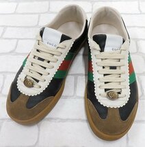 2S6701/GUCCI ジャーマントレーナー 624486 グッチ スニーカー_画像2