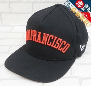 1H6053/ニューエラ MLB サンフランシスコジャイアンツ スナップバックベースボールキャップ NEWERA