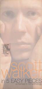 輸 Scott Walker In 5 Easy Pieces スコット・ウォーカー A Themed 5 CD Anthology 5枚組◆規格番号■9810442◆送料無料■即決●交渉有