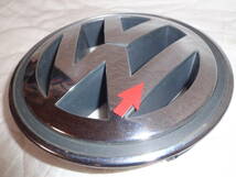  VW Volkswagen フォルクスワーゲン　グリルエンブレム 150mm グリルマーク 1K5 853 600 US3 AT ジャンク品として！_画像7