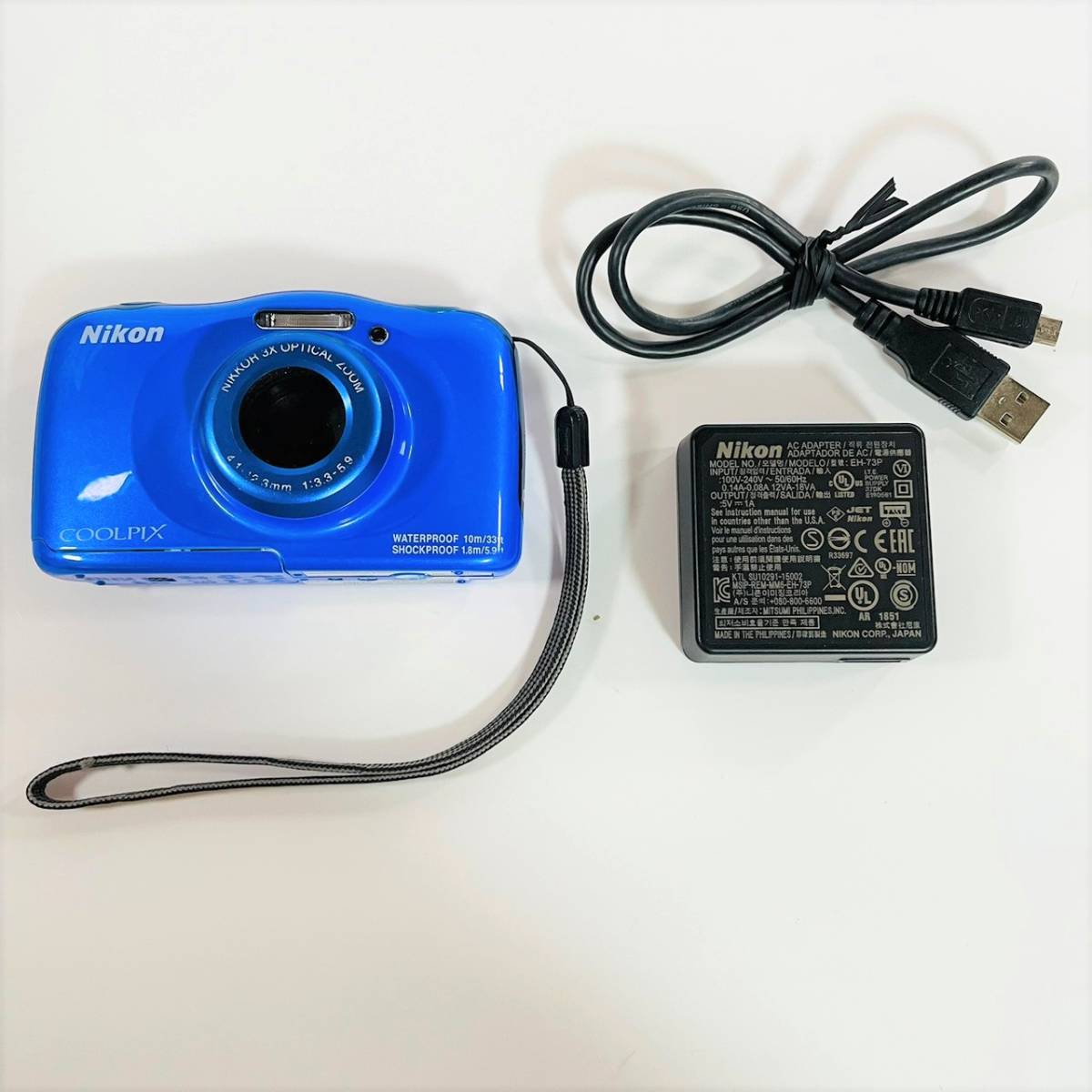 百貨店Nikon ニコン COOLPIX W100 デジタルカメラ マリン コンパクト