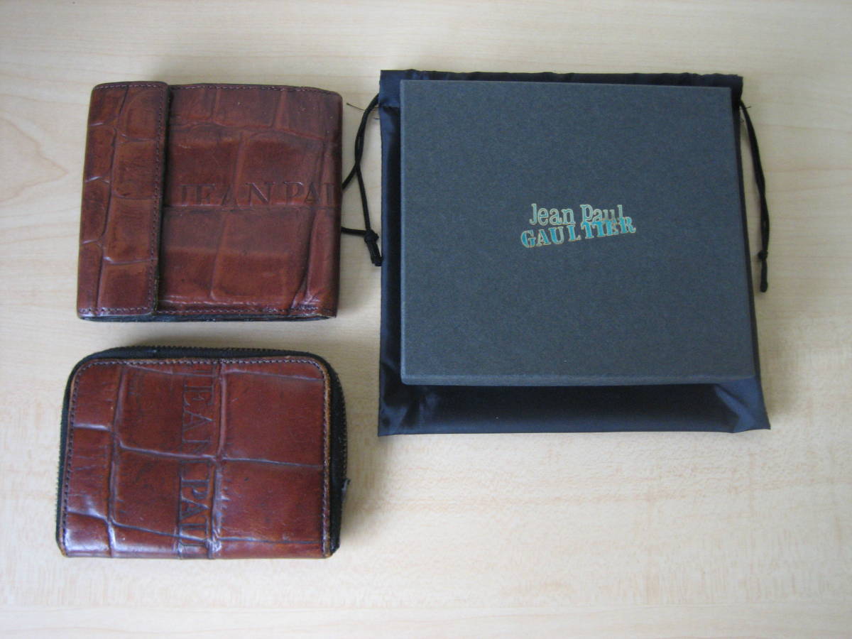 ヤフオク! -ゴルチエ 財布の中古品・新品・未使用品一覧