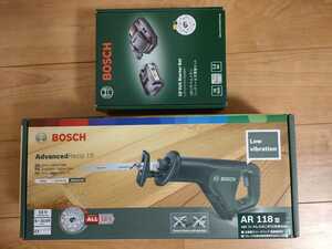 ボッシュ (BOSCH) 18Vコードレスのこぎり 本体 ＋ AR118 DIY18V 2.5Ahバッテリー&充電器セット A1825LIG-SET 新品未使用