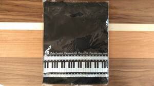  piano line vertical keyboard tote bag 