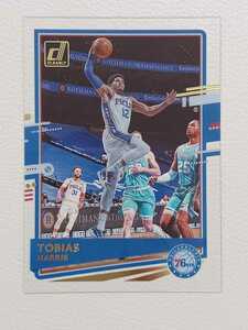 NBA 2020-21 PANINI DONRUSS CLEARLY トバイアス ハリス HARRIS ゴールド パラレル #1