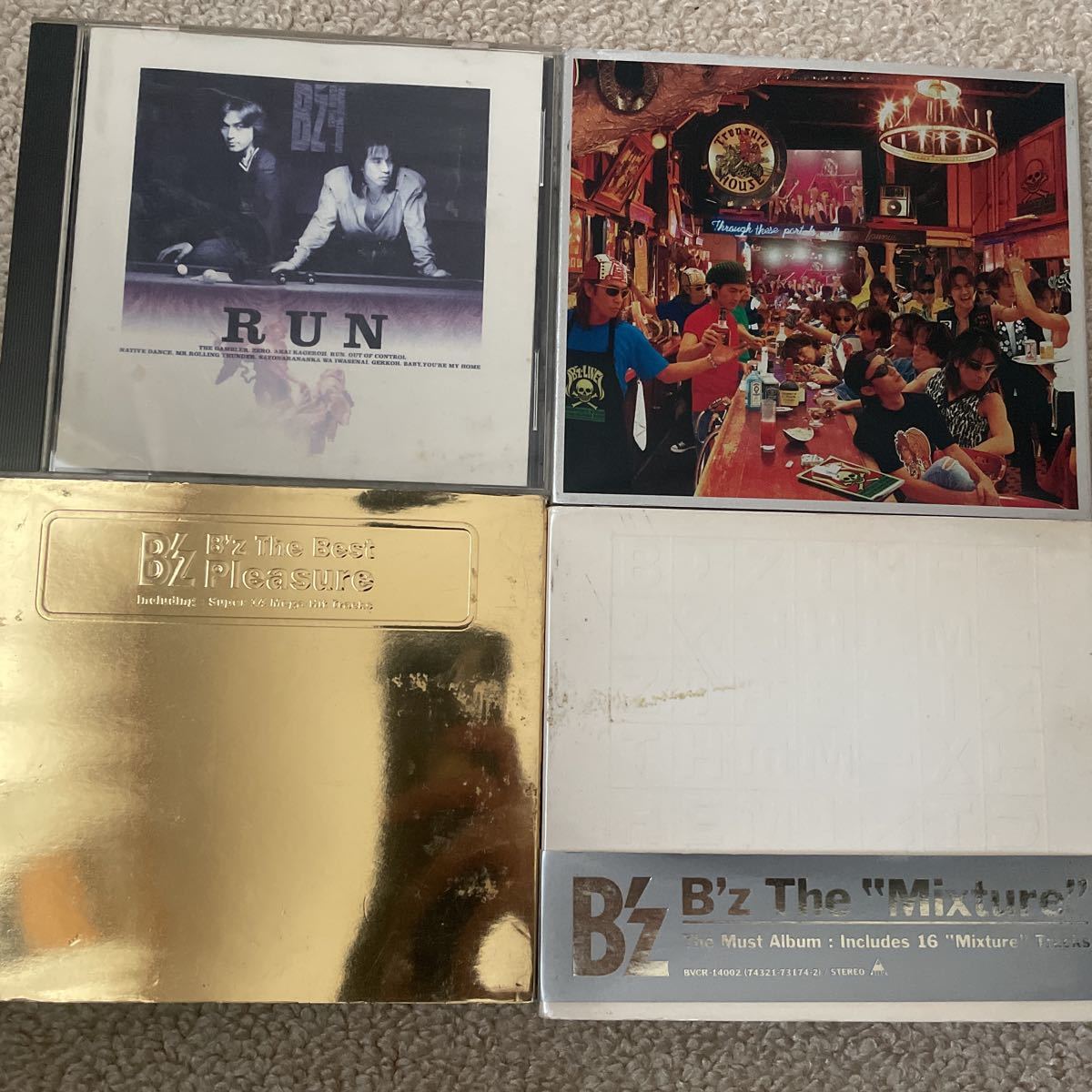 2023年最新】Yahoo!オークション -b z the〝mixture〞 b'z(CD)の中古品
