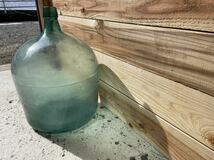 デミジョンボトル　大きなガラス瓶　保存容器　古道具　昭和レトロ_画像2