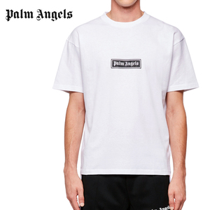 送料無料 18 PALM ANGELS パームエンジェルス PMAA065F22JER002 0101 ホワイト 半袖 Tシャツ size S