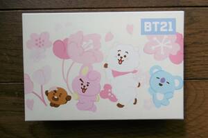 ☆BTS ☆BT21　TinyTAN 　BT２１　しょこらSAKURA空箱　LINE FRIENDS 　