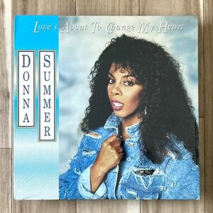 【US盤/12EP】Donna Summer ドナ・サマー / Love's About To Change My Heart ■ Atlantic / 0-86309 / Clivilles & Cole / ハウス