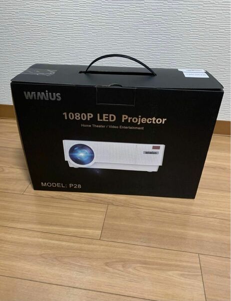 WiMiUS P62 最新 LCD 液晶 WIFI6 プロジェクター
