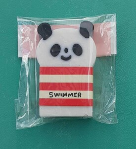 【未開封】SWIMMER パンダ 消しゴム 文房具 事務用品 レトロ レア コレクション 雑貨 スイマー