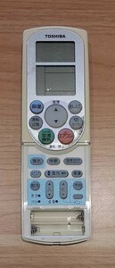 【蓋欠品】TOSHIBA エアコン用リモコン WH-F2J 東芝 エアコン リモコン送信器 リモコン