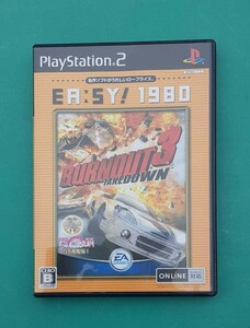 バーンアウト3 テイクダウン オンライン対応 EA SY 1980 ソニー プレイステーション2 ゲーム ソフト SONY PlayStation2 PS2 プレステ2