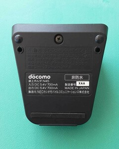 【ジャンク品】通電未確認 卓上ホルダ docomo N45 XAA NECカシオモバイルコミュニケーションズ MADE IN JAPAN 携帯電話 充電器 ドコモ純正