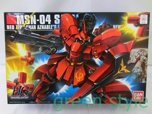 ガンダム　逆襲のシャア　HG1/144　サザビー　SAZABI　未組立　ガンプラ　プラモデル　バンダイ