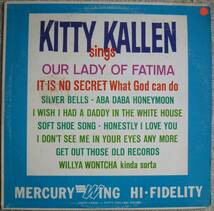 Kitty Kallen『Kitty Kallen Sings Our Lady of Fatima』LP_画像1