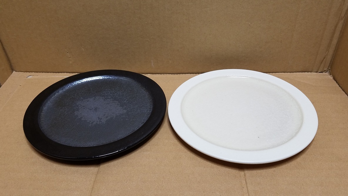 ○○○<信楽焼>傘立て○17号雫型白窯変唐草◇未使用*当店展示品 ...