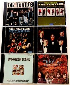 【送料無料】希少盤ザ・タートルズ THE TURTLES CD6枚 [IT AIN’T ME BABE]+[YOU BABY]+[HAPPY TOGETHER]+[THE BATTLE OF THE BANDS]+他2枚