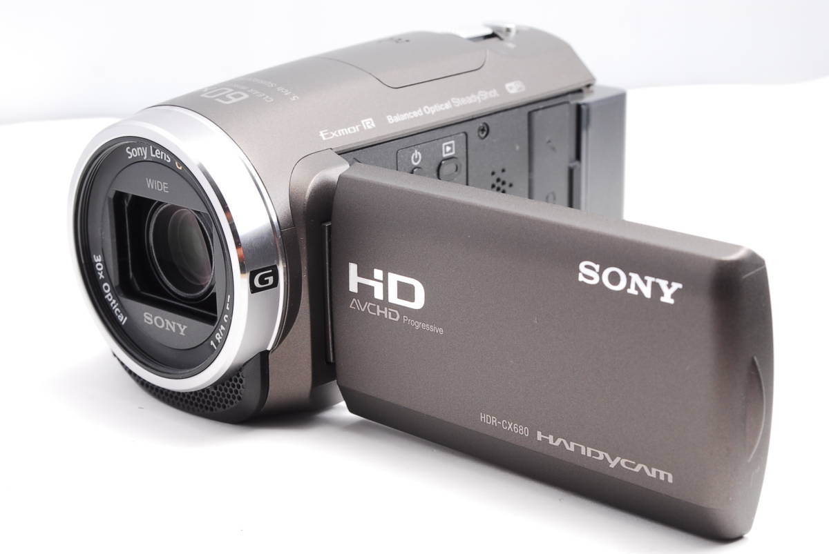 SONY HDR-CX680(TI) ブラウン ビデオカメラ カメラ 家電・スマホ
