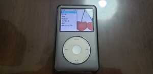 アップル 第6世代 iPod classic 160GB 本体 初期化 アイポッド クラシック apple A1238 中古　ケース付き