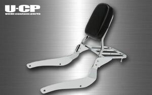 * new goods U-CP Boulevard 400(VK55A)( all model year )/BOULEVARD400 stainless steel back rest carrier attaching UCHI Custom Parts