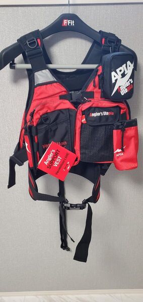 APIA アングラーズサポートベストver2 新品 絶版レア物