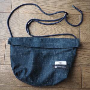 KOE Every Denim　サコッシュ　デニム　Hotel