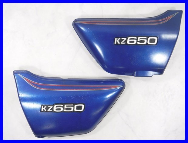 カワサキ kawasaki Z400GP ライムグリーンサイドカバー左 未使用品