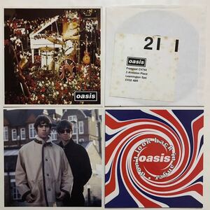  ценный буклет + принт есть UK оригинал запись OASIS DON*T LOOK BACK IN ANGER 7 дюймовый 