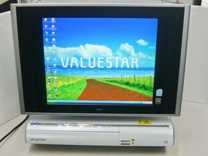 NEC　VALUESTAR　PC-VR300FG　一体型　リカバリー済み　Windows Xp SP3　電源ケーブル付　Office2007　現状品　本体のみ