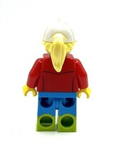 即決 新品 未使用　レゴ LEGO ミニフィグ ミニフィギュア シティ　スポーツウェアの女の子　女性　女の人　アクティブ　②_画像3
