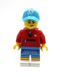 即決 新品 未使用　レゴ LEGO ミニフィグ ミニフィギュア シティ　スポーツウェアの女の子　女性　女の人　アクティブ