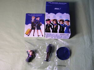 全日空　ANA UNIFORM COLLECTION　ユニフォーム コレクション　2005　紫　KAIYODO　海洋堂