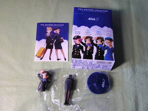 全日空　ANA UNIFORM COLLECTION　ユニフォーム コレクション　2005　青　KAIYODO　海洋堂