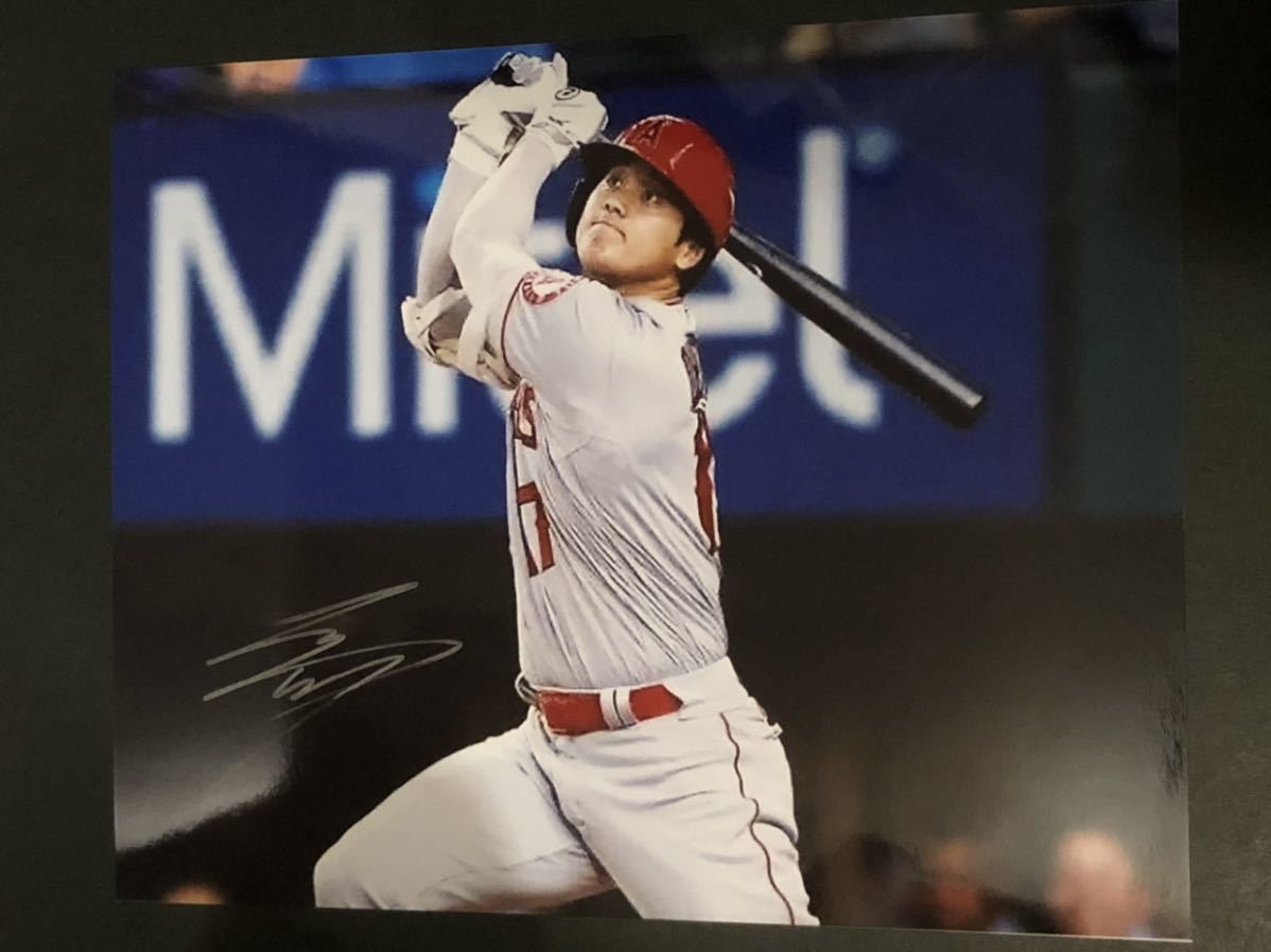 94%OFF!】 貴重 大谷翔平選手 直筆サイン入りフォト写真 サイズ6切り