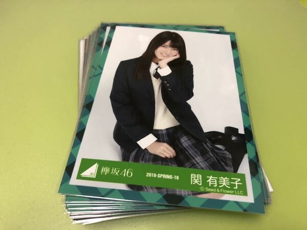 【まとめ売り】欅坂46 関有美子 生写真 約30枚 グッズセット 引退品 コンプ含む 櫻坂46 As you know? 桜月 CD 特典 MV(まとめ売りのみ