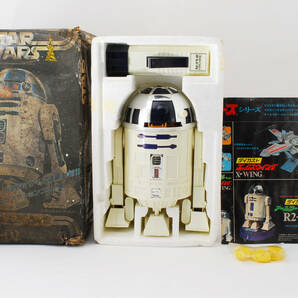 保管品 旧タカラ スター・ウォーズ スーパーコントロール R2-D2 star wars アールツーディーツー m0141の画像1