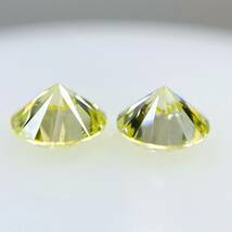 FANCY GREEN YELLOW 0.509ct/0.485ct RD/RT1919/CGL_画像7