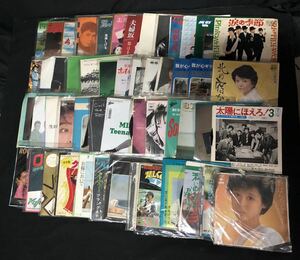 【A6196】レコード 52枚まとめて EP版 EPレコード レコード 邦楽 松田聖子/白井貴子/中森明菜/中島みゆき/渡辺美里 等 大量 たくさん