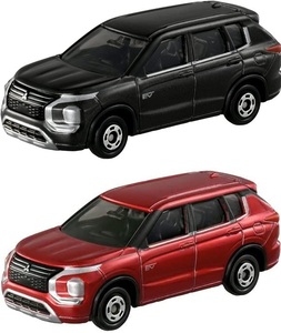 トミカ No.10 三菱 アウトランダー PHEV 初回特別仕様 通常版 2個 セット　TOMICA　初回　限定　ミニカー